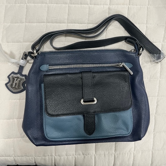 JW Hulme Blue Color Block Crossbody - Picture 1 of 7